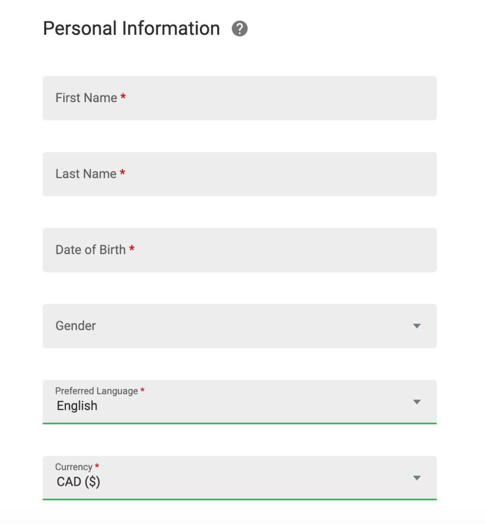ruby fortune sign up