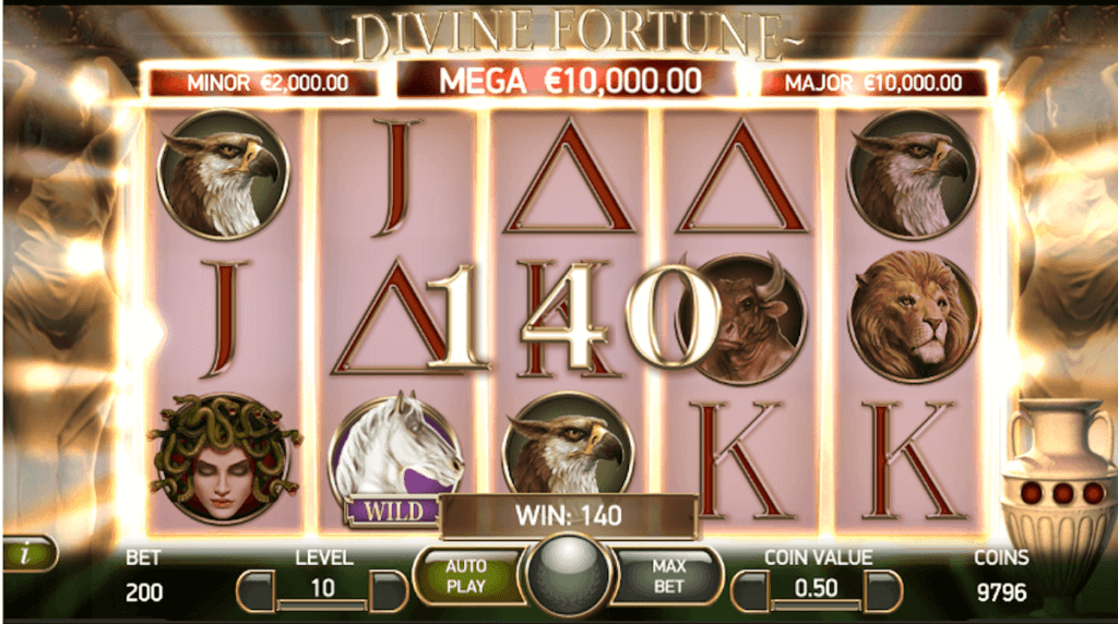 Divine Fortune win