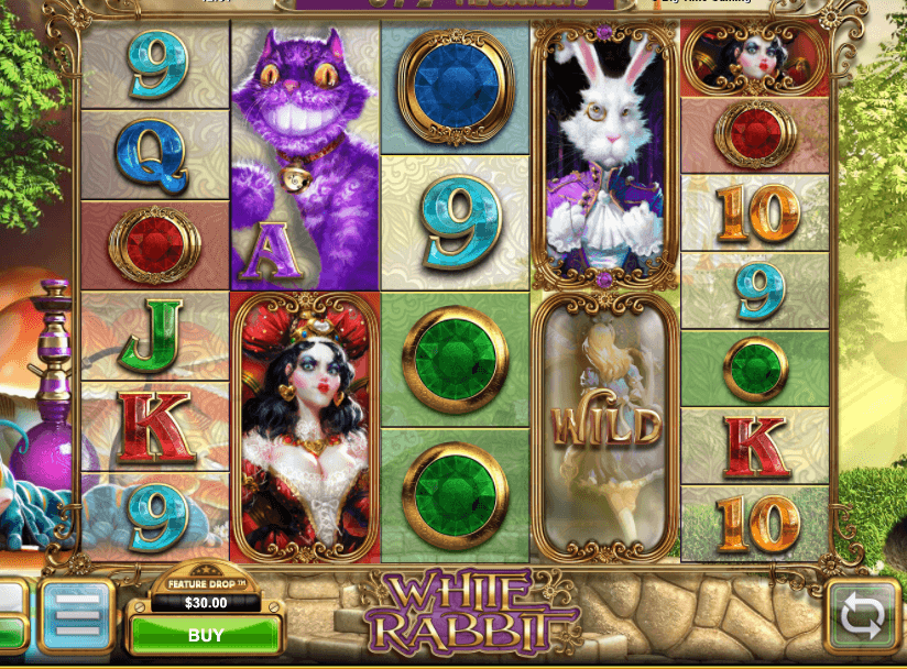 big time gaming white rabbit megaways slot review