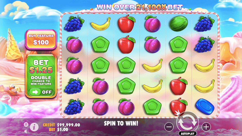 Sweet Bonanza - Bonus Buy Slot Available in Canada
