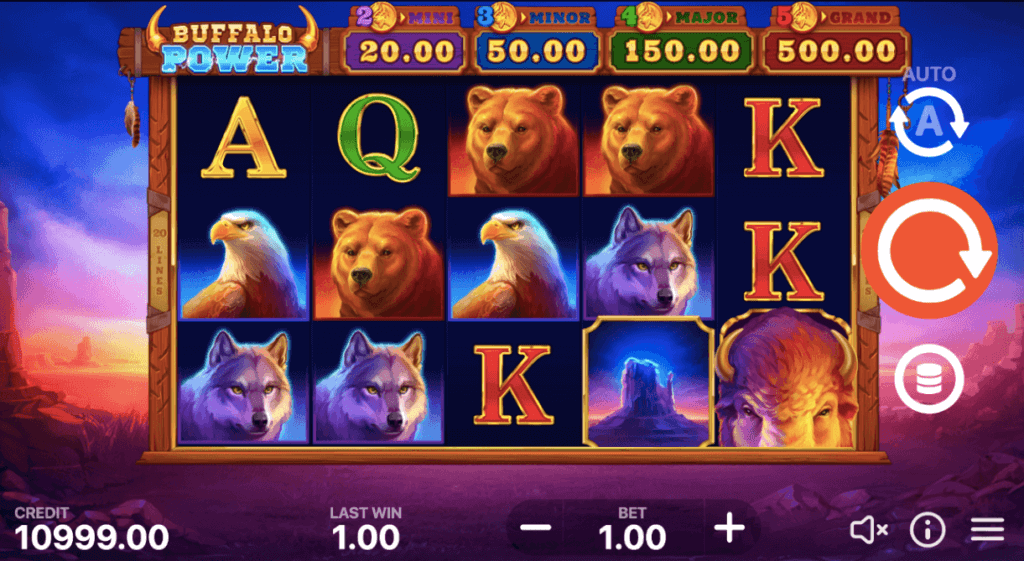 This game is packed with features, including a <strong>Hold and Win feature</strong> .